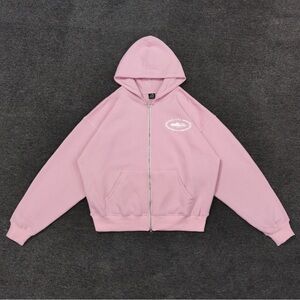 Corteiz Pink Hooded Jacket